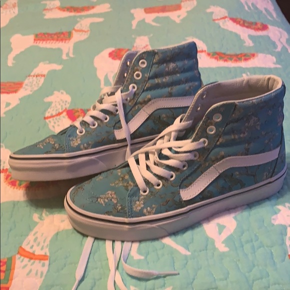 van gogh almond blossom shoes